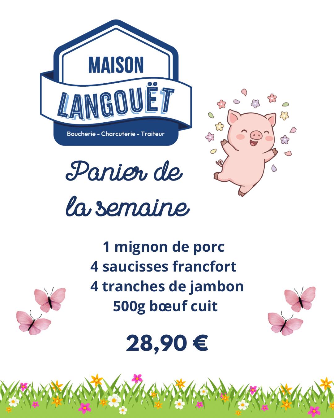 Panier de la semaine Maison Langouet Panier de la semaine Maison Langouet